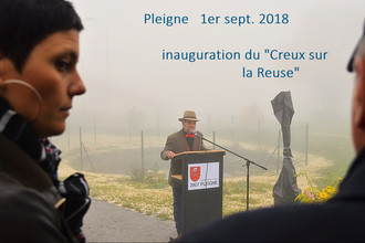 Inauguration officielle Creux sur la Reuse