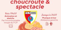 FC Pleigne - Soirée choucroute et spectacle 08.03.2025